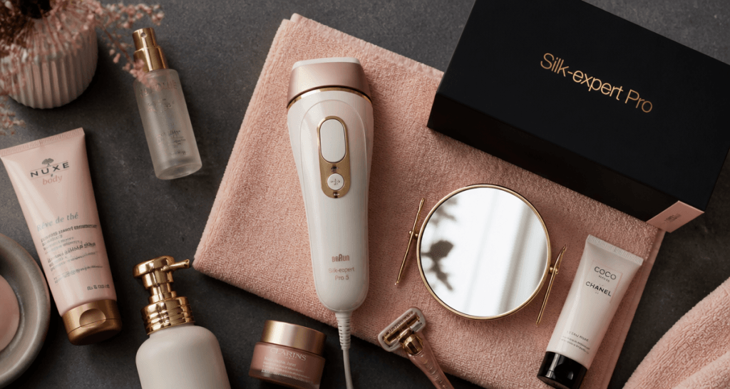 braun épilateur lumière pulsée avis sur serviette rose salle de bain
