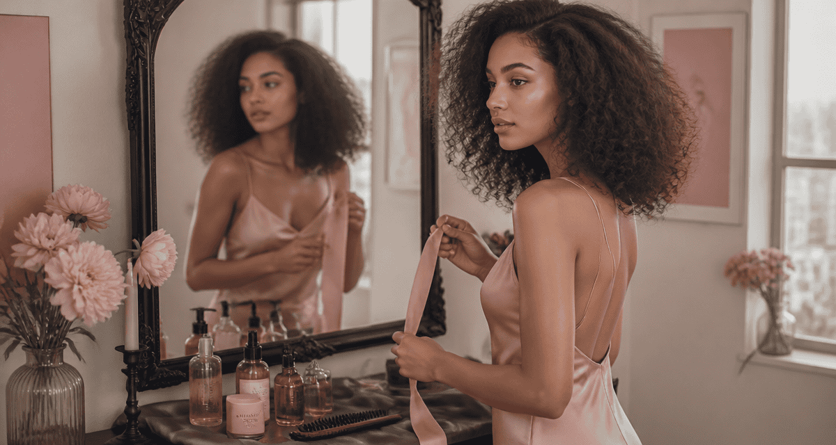 cheveux gonflés devant miroir kardoune