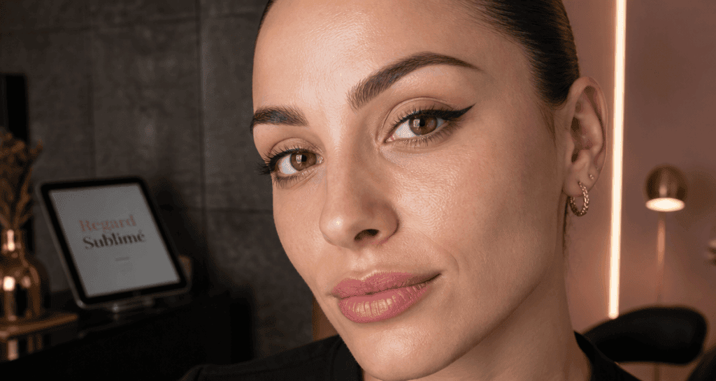 eye liner permanent avis sur paupière modèle femme