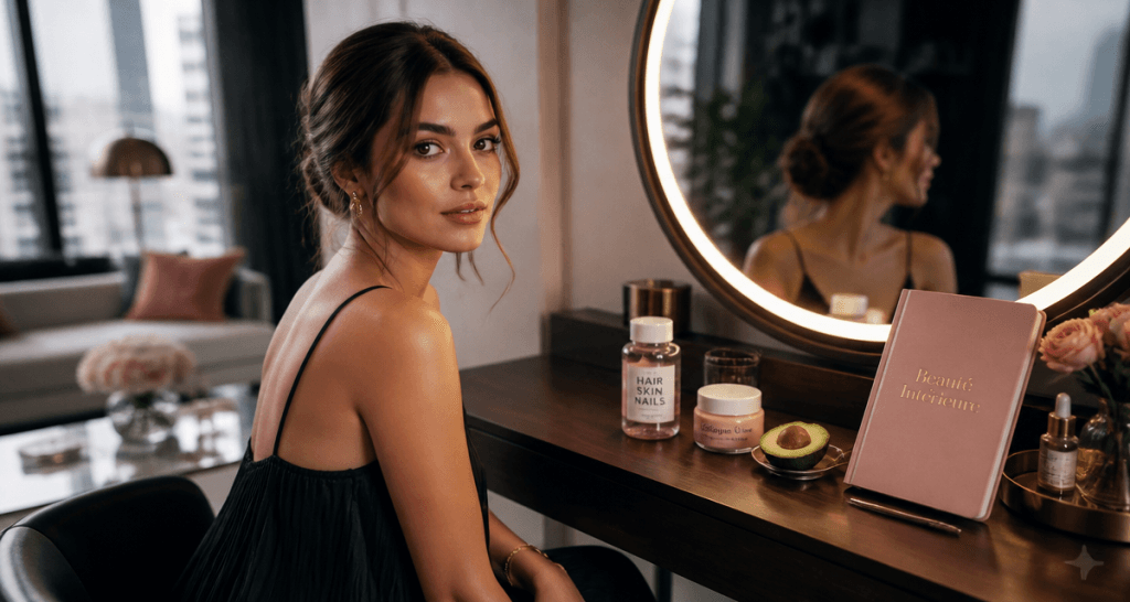 jeune femme hair skin cheveux brillants