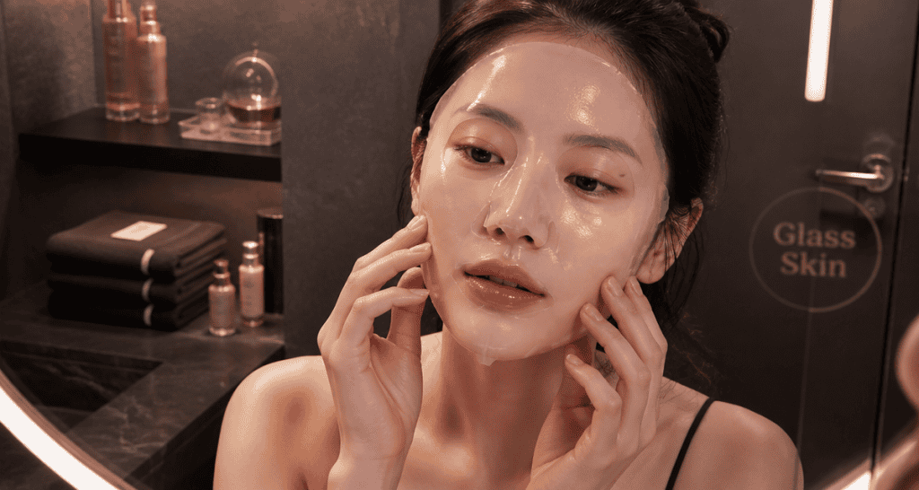 masque raffermissant au collagène coréen avis femme applique