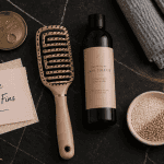 Quel est le meilleur shampoing pour cheveux fins sans volume flat-lay