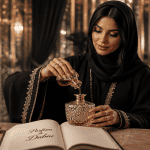Parfum de Dubai flacon luxe femme abaya