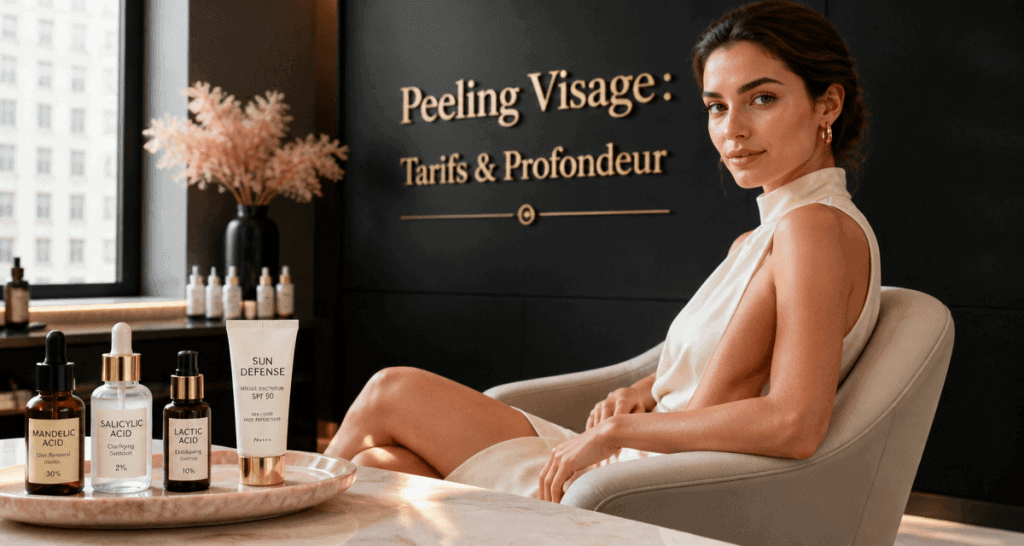 peeling visage prix en cabinet dermatologie
