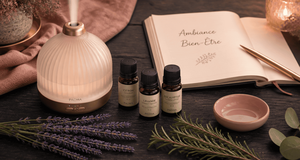quelle huile essentielle pour diffuseur sur table chic