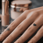 Tatouage doigt signification cœur et boussole
