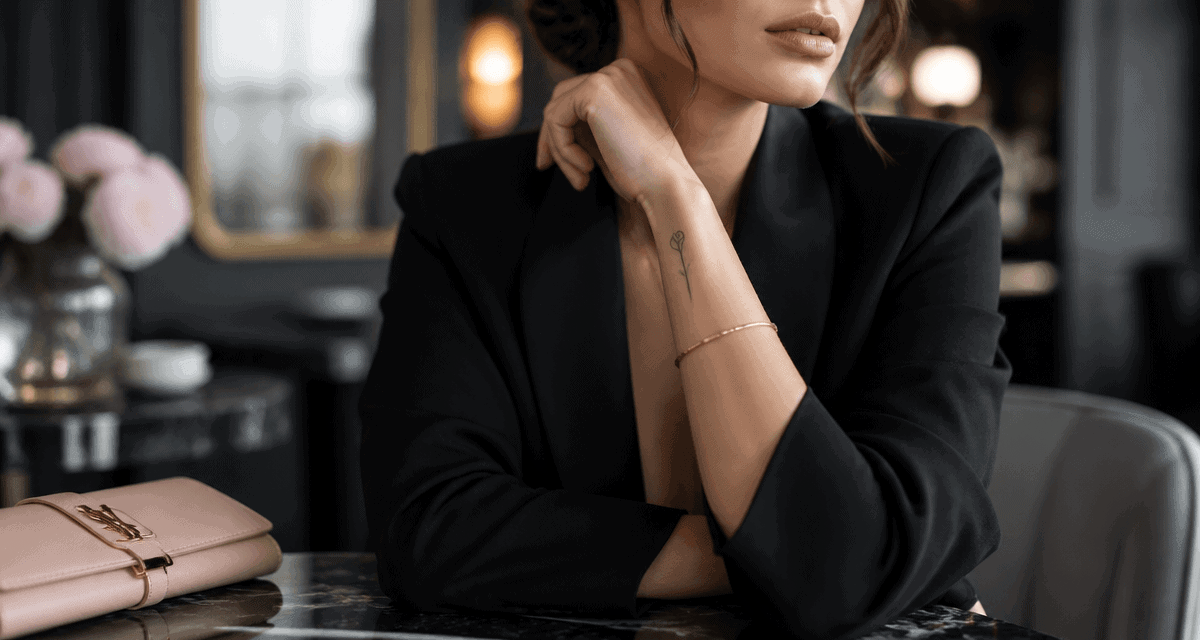 tatouage poignet femme discret fleur fine