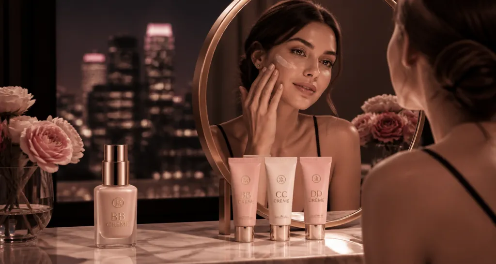 bb crème avis dermatologue jeune femme applique