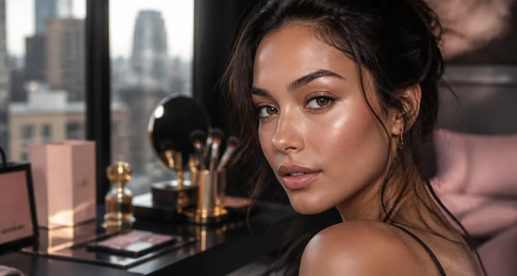 comment appliquer highlighter sur visage femme