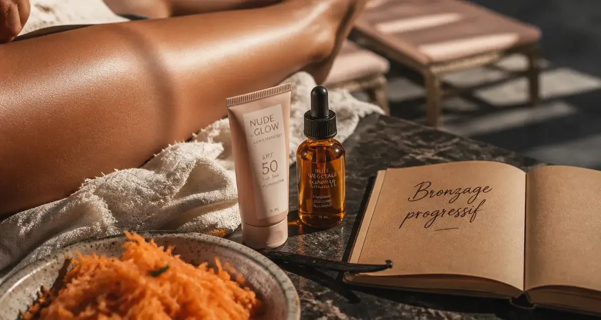 Comment bronzer naturellement : crème solaire et huile pour un teint doré