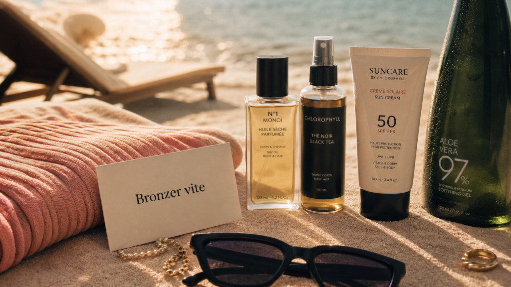 Comment bronzer vite avec monoï et crème solaire, sans brûlure