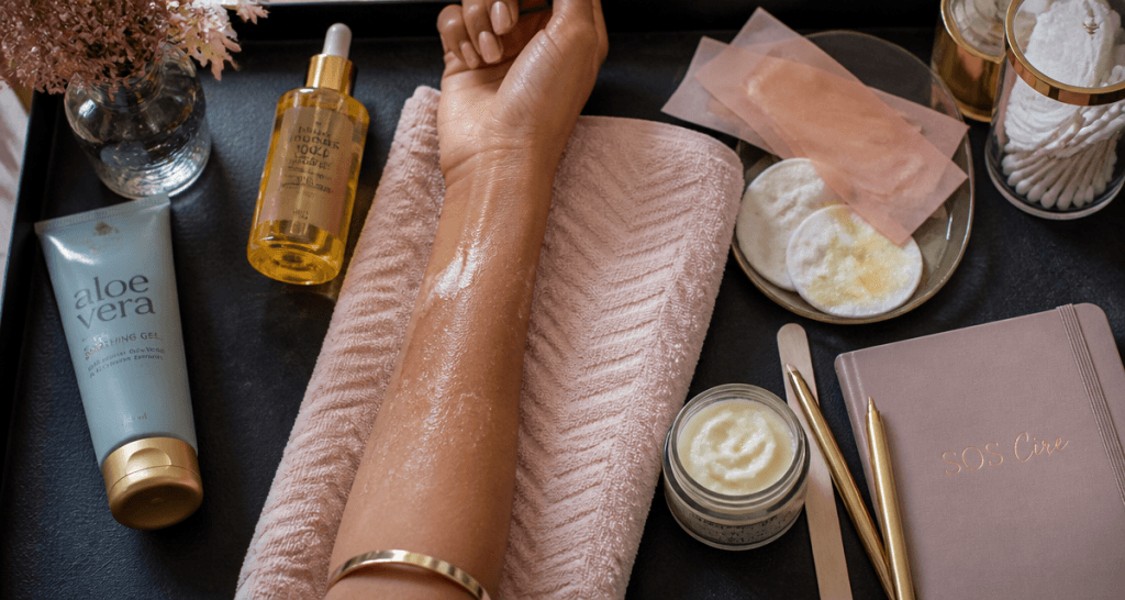 comment enlever de la cire sur la peau plateau salle de bain