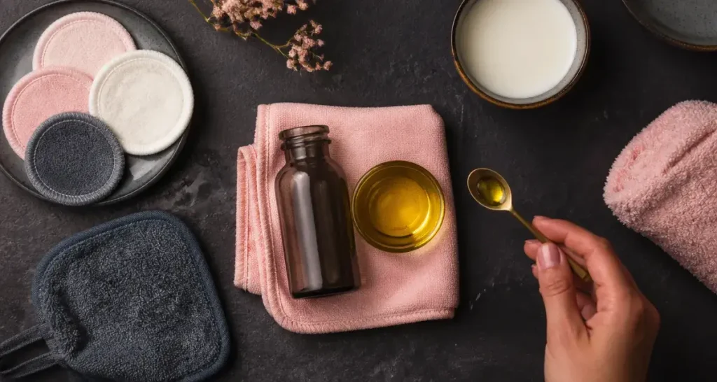 Comment se démaquiller sans démaquillant : huiles et lingettes réutilisables