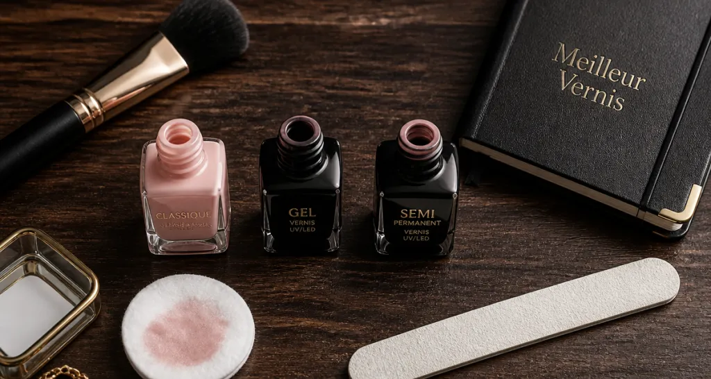 meilleur vernis à ongles flacons et accessoires