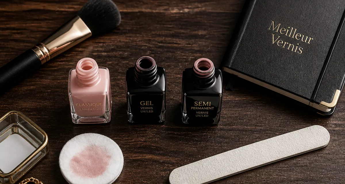 meilleur vernis à ongles flacons et accessoires