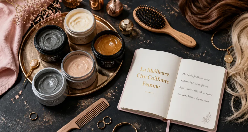 meilleure cire coiffante femme pots et accessoires
