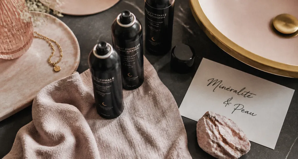 meilleure eau thermale visage flacons minéraux salle de bain
