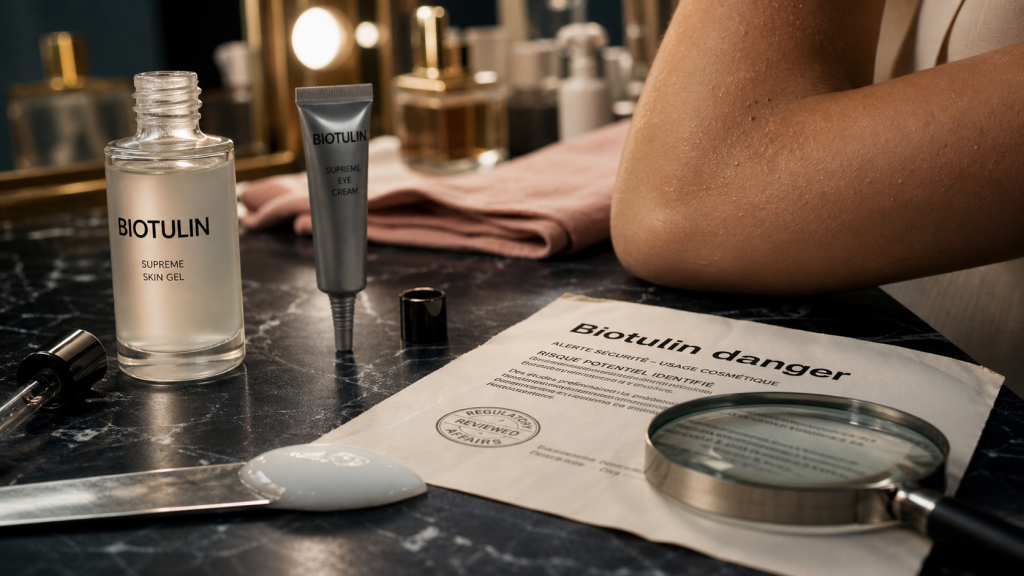 Biotulin danger : sérum cosmétique, ingrédients et précautions avant achat