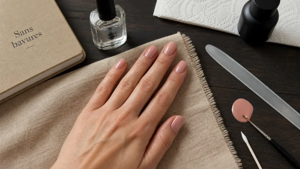Comment mettre du vernis sans déborder : préparation et correction rapide