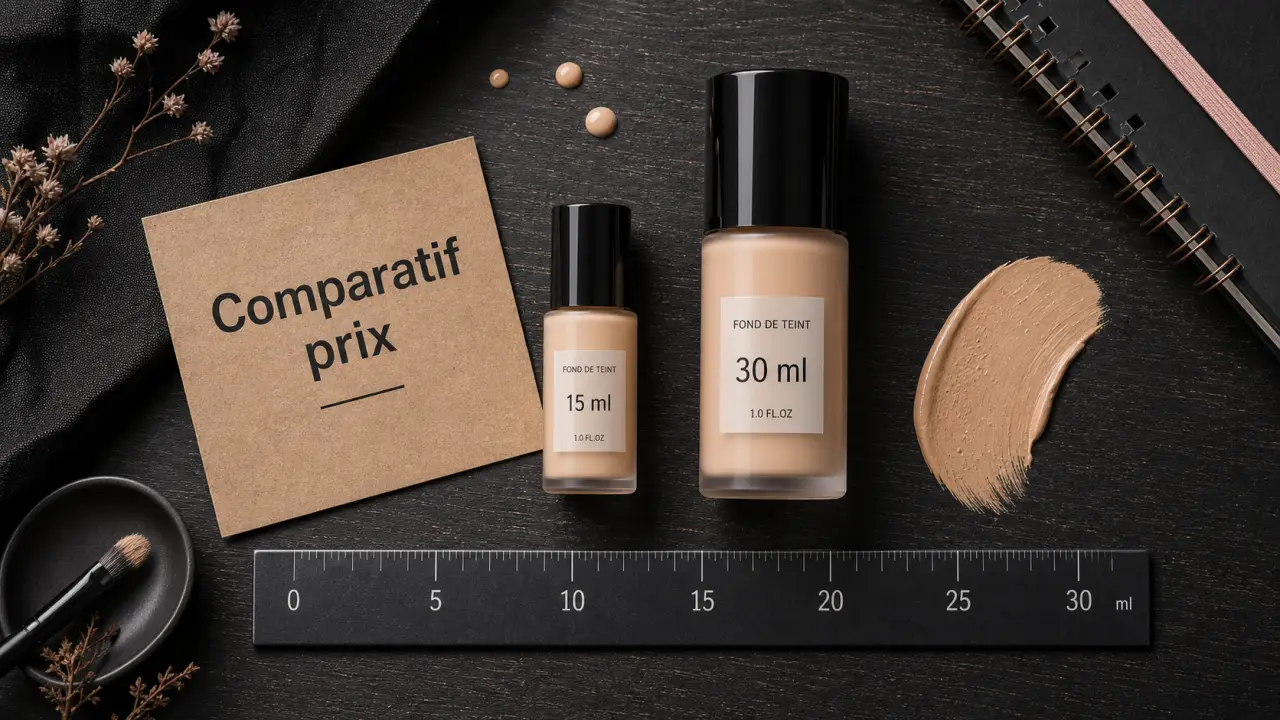 Fond de teint kiko prix : comparatif prix au ml