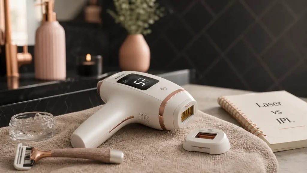 Meilleur épilateur laser : 810 nm ou IPL 400-1400, efficacité et sécurité