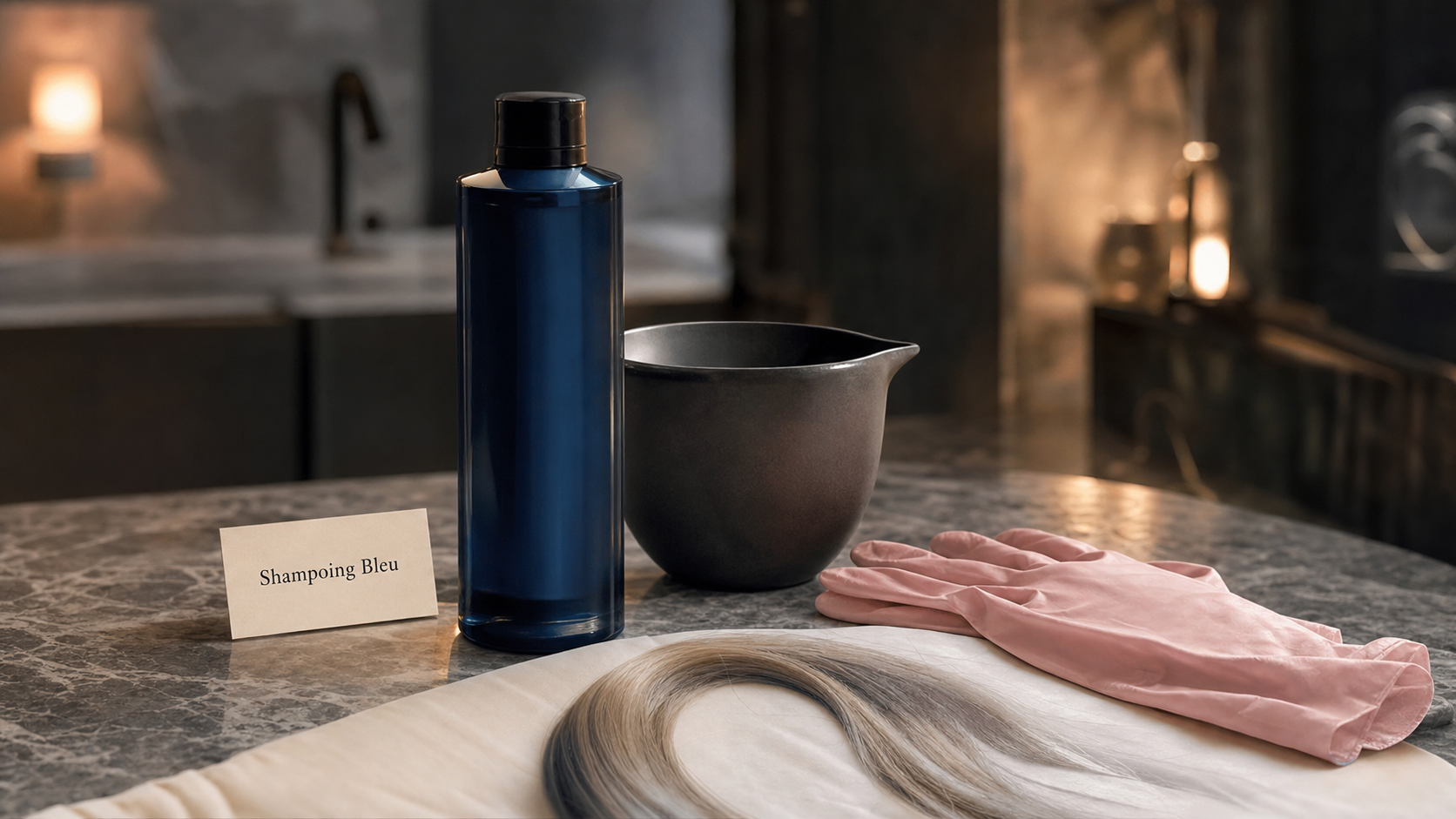 Meilleur shampoing bleu pour neutraliser reflets cuivrés et orangés
