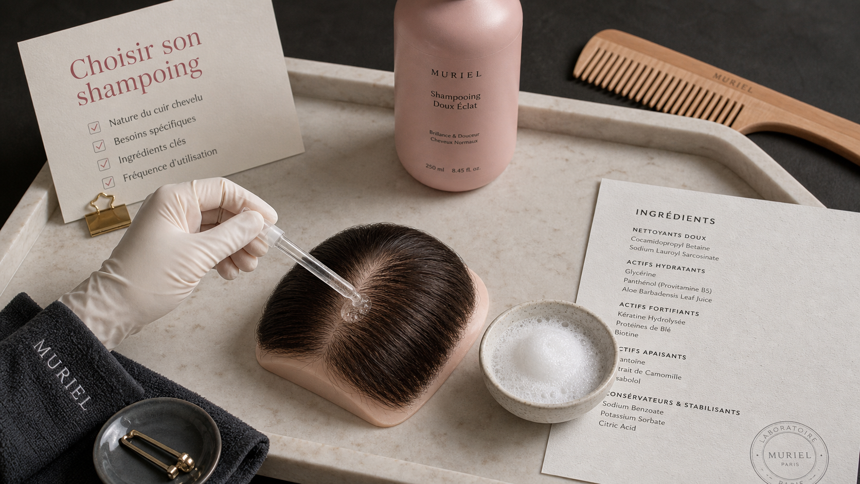 Meilleur shampoing cheveux secs et cuir chevelu sensible