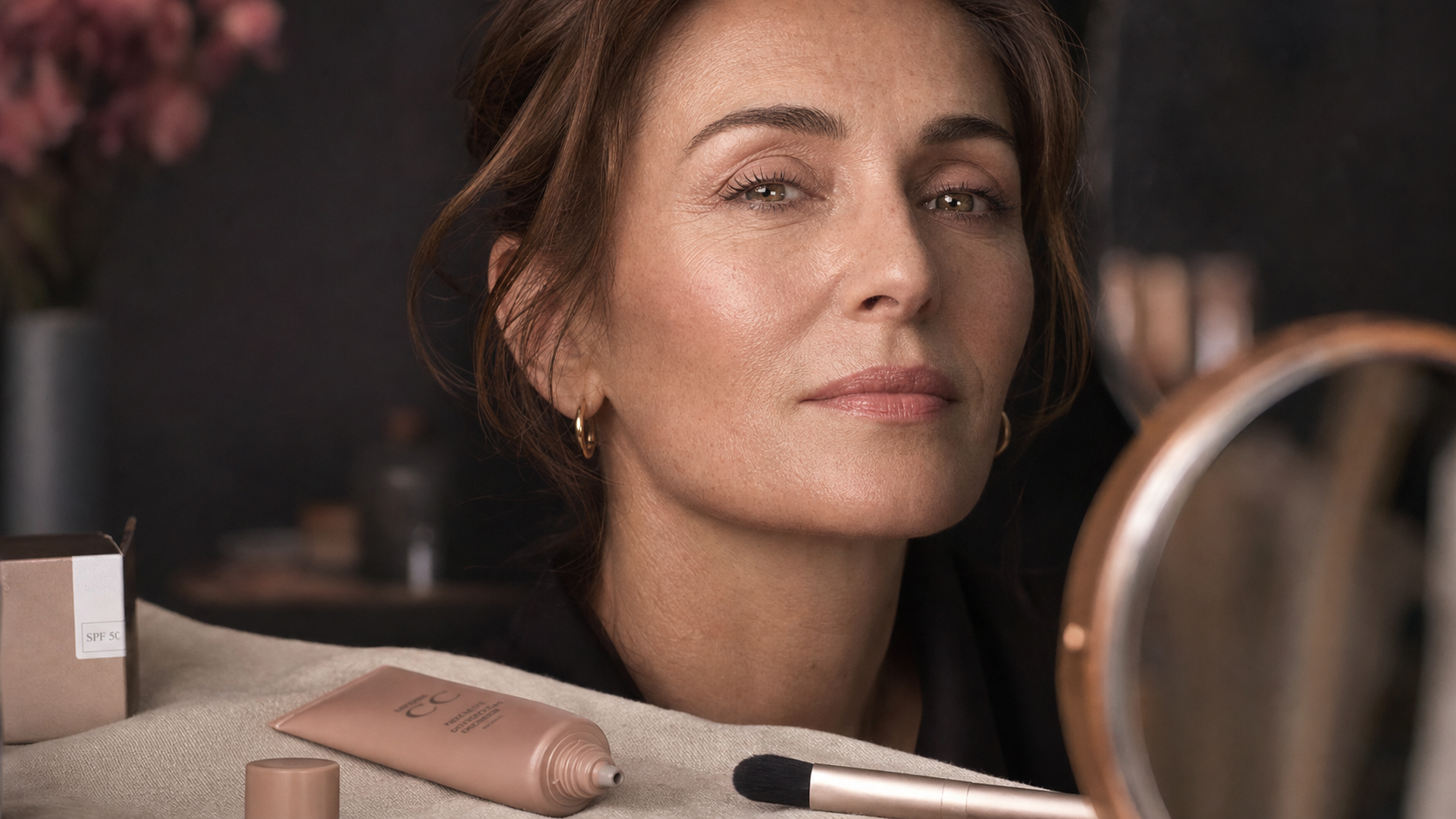 Meilleure cc crème pour peau mature SPF 50 : texture et pigments non marquants