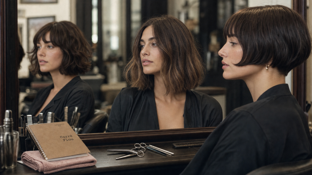 Tendance coupe carré femme : carré flou, lob naturel, carré court