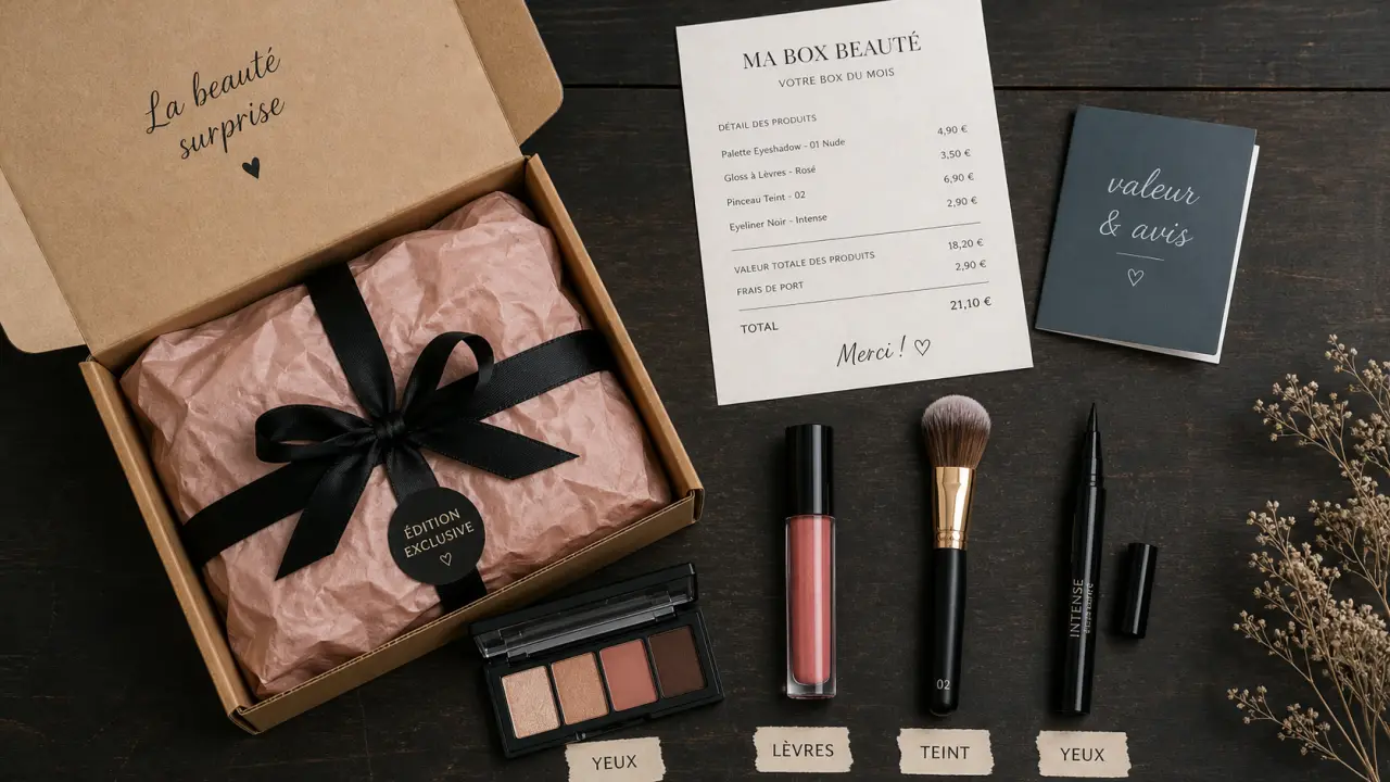 Mystery box maquillage : prix et avis