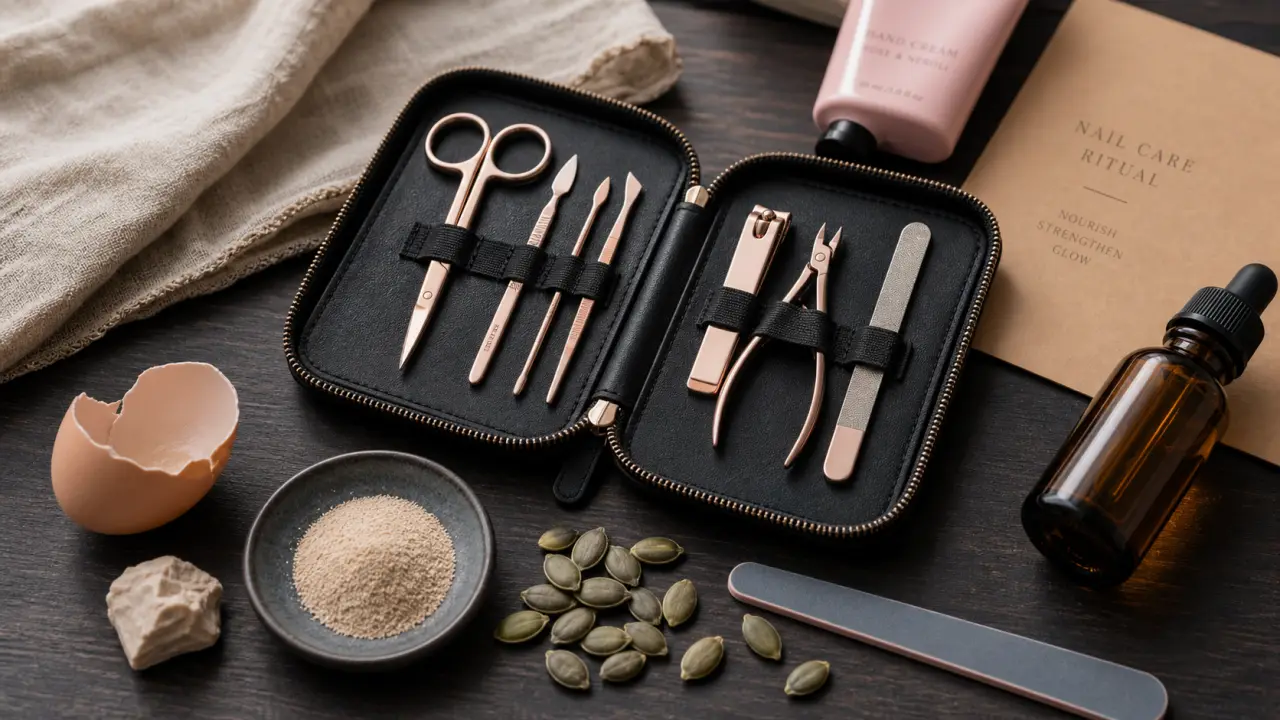 Vitamine pour ongles : levure, biotine et coquille d’œuf pour ongles cassants