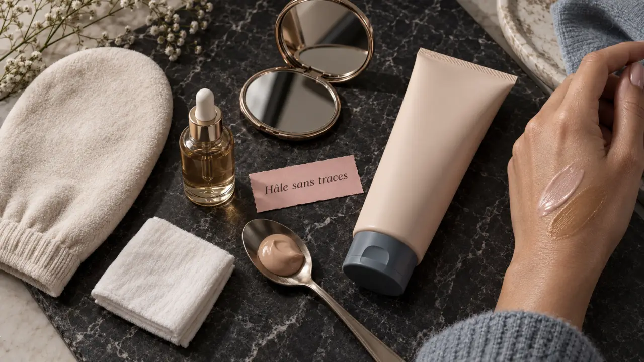Crème visage autobronzante pour un hâle uniforme sans démarcations