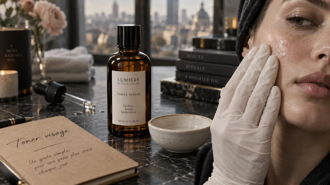 Meilleur toner visage : application sur peau propre