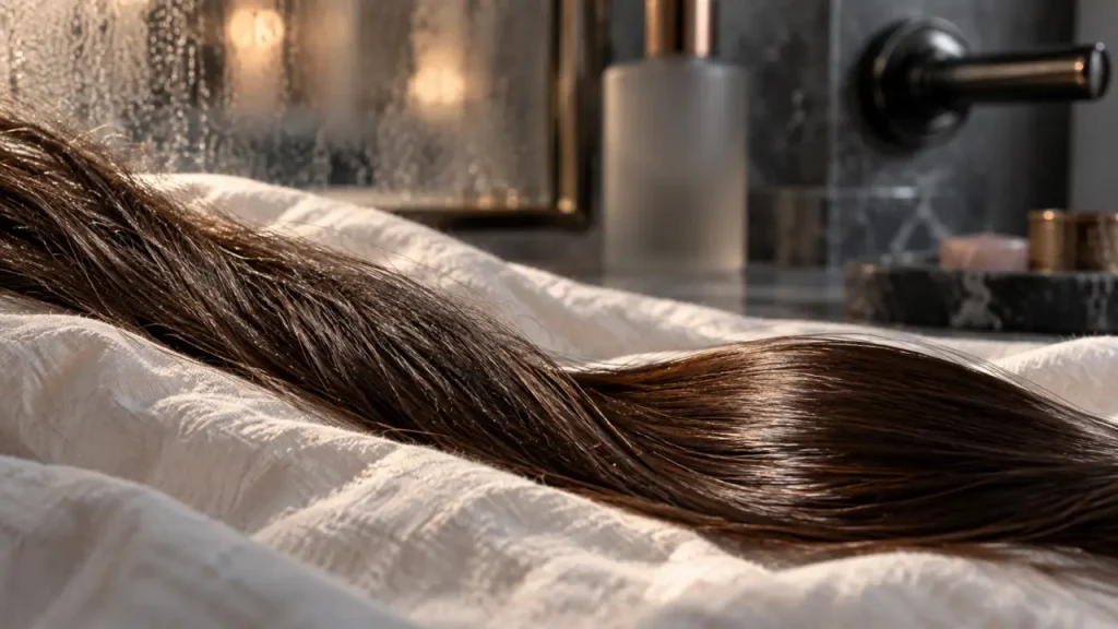 Soin cheveux ternes : cuticule abîmée, cheveux ternes et reflets irréguliers